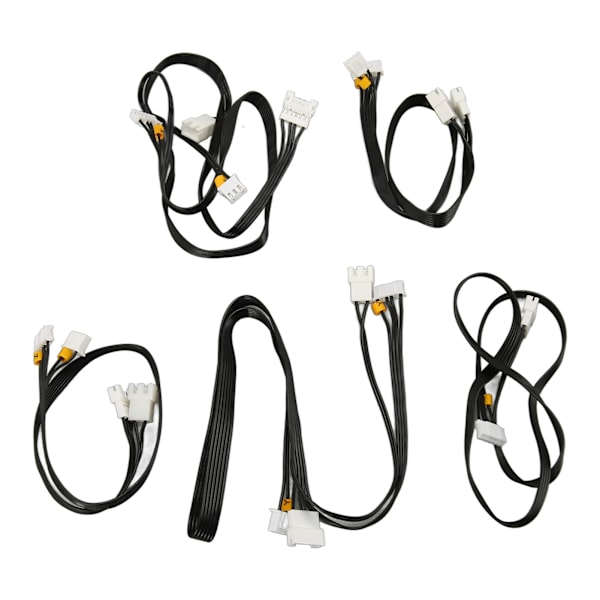 5st Gränslägesbrytare Förlängningskabel X Y Z E Axel PVC Plug and Play Stegmotor Förlängningslinjer för Ender 5 3D-skrivare