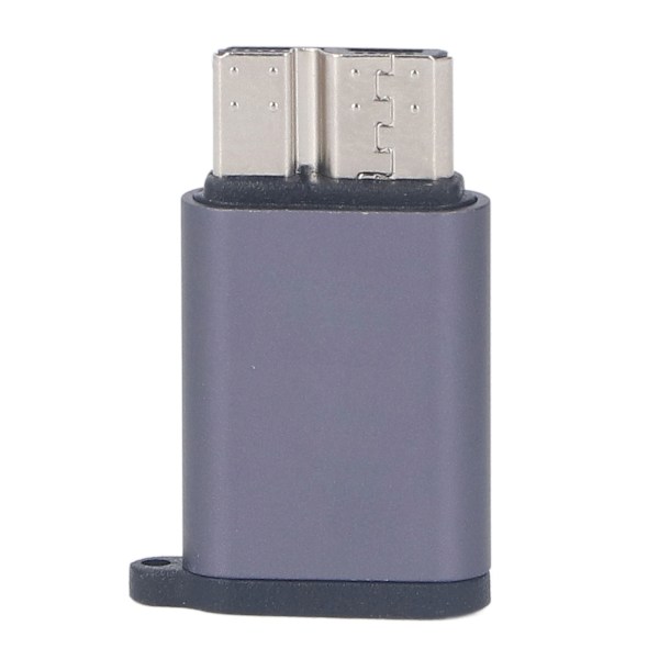 Mirco B till Typ C Hona Adapter 10Gbps Portabel Mirco B till USB C Adapter för Telefon Laptop PC