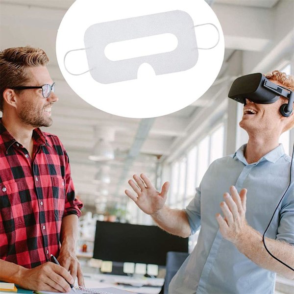 Engangs 3D VR Beskyttelsespuder Nonwoven Universal Øjepude til VR Engangs VR Øjenmasker