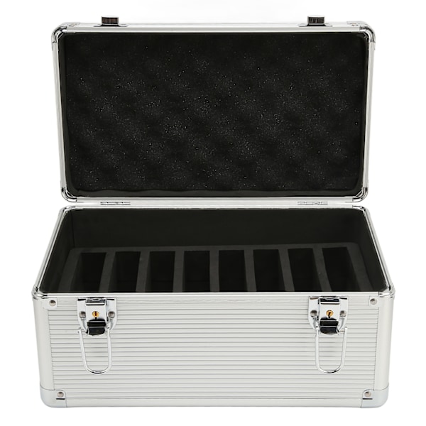 Harddisk Oppbevaringsboks 14 Plasser Dobbel Beskyttelse Sikker Lås Design Harddisk Etui for 2.5in 3.5in Harddisk