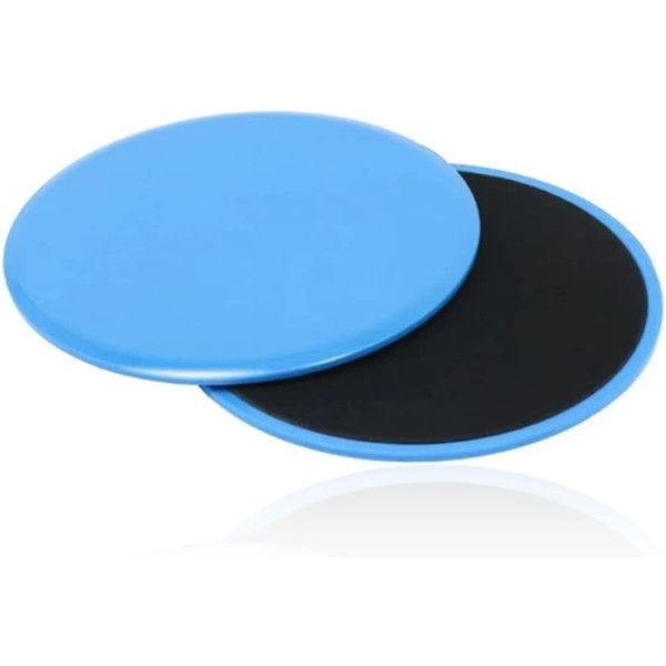 St. Core Slider, Slider Fitness Slider Exercice Slider double face kaad Home Training Ab Workout Koko kehon harjoittelu (Bleu)