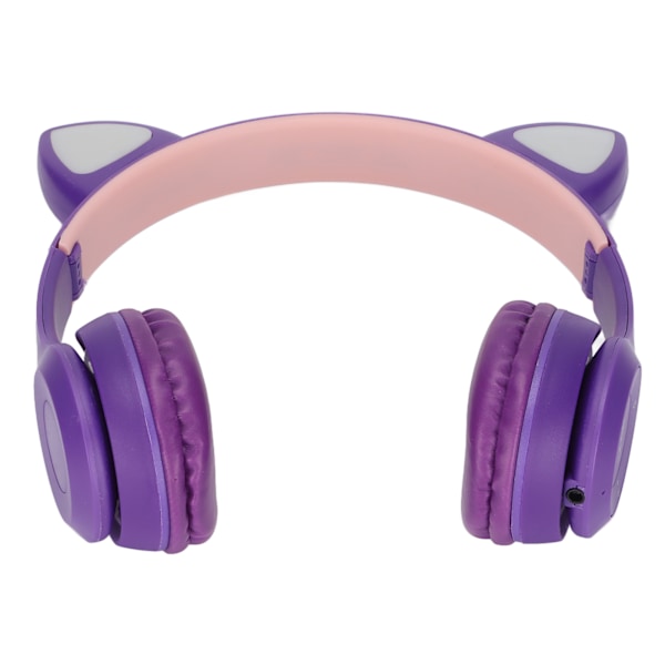 Y47 Tegneserie Katteøre BT Headset Stabil Stereo Trådløst BT Headset til Børn Piger