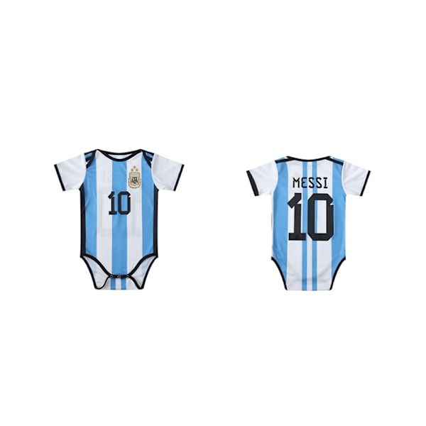 23-24 Baby nr 10 Miami Messi nr 7 Real Madrid drakt BB Jumpsuit Onesie Argentina NO.10 MESSI Argentina NO.10 MESSI Size 12 (12-18 months)