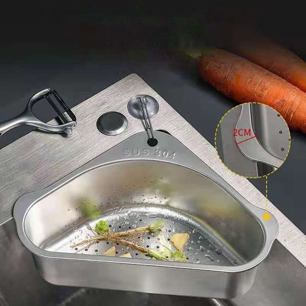 Diskbänk Sil Korg Diskbänk Drainer SILVER