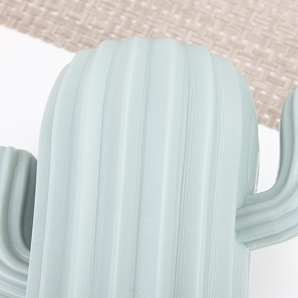 för Creative Cactus Desktop Organizer Blyertspenna Pennhållare Behållare Borstkruka Brevpapper Skolkontorsmaterial White