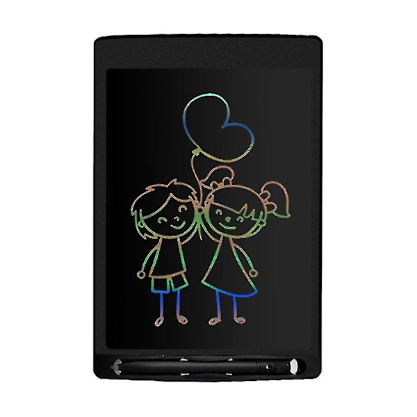 Elektronisk tegnebrett for barn, LCD-skrivetavle (1 stk) Black