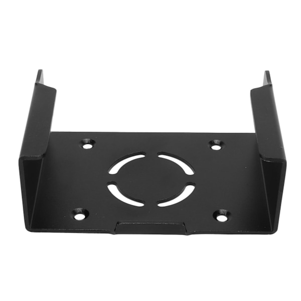 Dekoderfeste Aluminiumlegering Rustsikker Skruefeste Veggfeste for IOS TV Svart