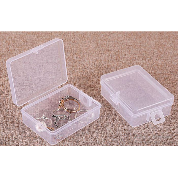 Plastlåda för förvaring - 4 pack