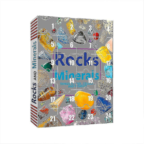 24 Dagers Julekalender Steiner Mineraler Blindboks Julegave