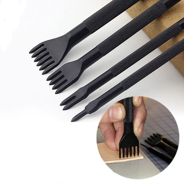 18 kpl DIY Nahkatyökalusetti Käsinompelusarja