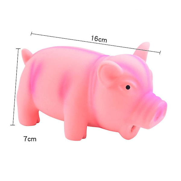 Lemmikkieläinten koiran lelut Piipaava kana Puristusääni lelu Kumi sika Ankka Piipaava purulelu Kestävä lelu Pennun koulutus Interaktiivinen 8 as the picture shows