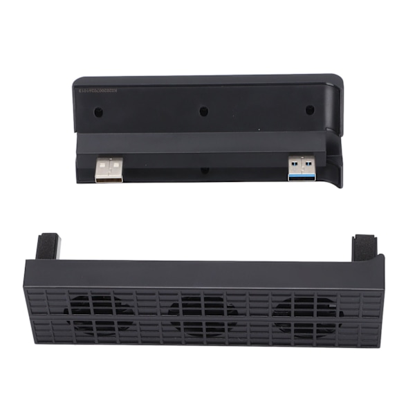 DOBE Jäähdytystuuletin ja USB-keskittimen yhdistelmäpaketti Jäähdytin ja 4-porttinen USB 3.0 -sovitinpaketti PS4 Slim -pelikonsolille