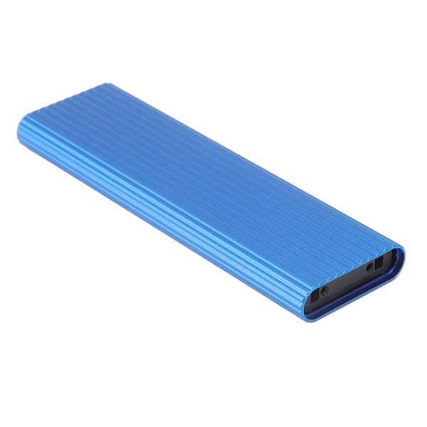 M.2 SSD-kapsling Adapter Verktygsfri Aluminiumlegeringsskal Höghastighets USB C 3.1-kapsling Adapter för Hemmakontor