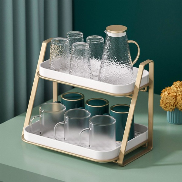 Tidy Rack Diskstativ Vannkoppsavløp for Tekopp Stue Medium