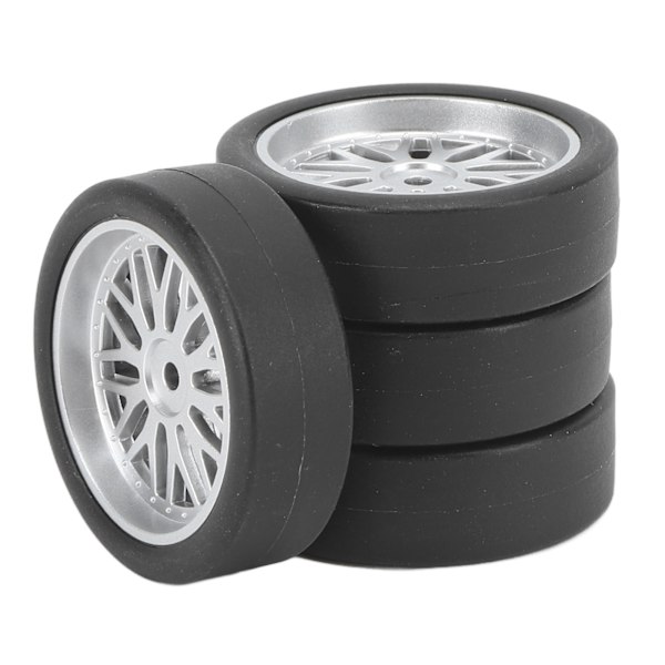 4 stk. RC Drift Bil Dekk Gummi Drifting Hjul Dekk Fjernkontroll Modell Bil Dekk Erstatning for AE86