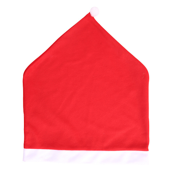 1Pack Tomteluva Jul Semesterstol Cover Matsal Dekor röd