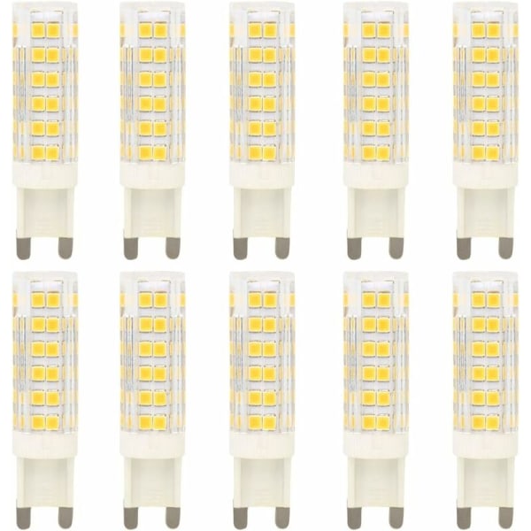 10 kpl G9 LED-lamput 7W, 76 kpl SMD 2835 LED, AC220-240V