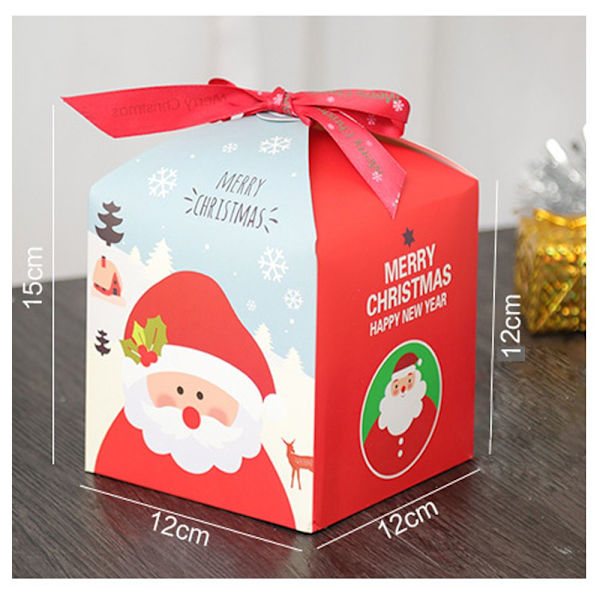Äppellåda Fredsfruktförpackning Julklapp RÖD