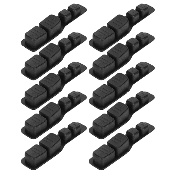 10 st Walkie Talkie PTT Startknapp Ersättning för BAOFENG UV 82 UV 82HP UV 8 UV 8D och Andra Radioapparater