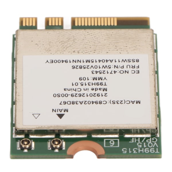 for MT7922 WiFi 6E Trådløst Kort NFA765 Chip Bluetooth 5.3 Høy Hastighet 5400MHz Overføring Laptop Trådløst Kort
