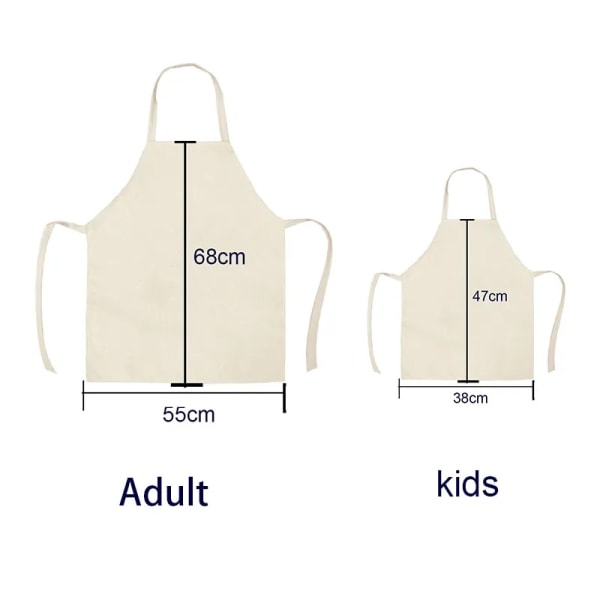 Juleforkle Santa Juletre Forkle for kvinner 6 child-47x38cm