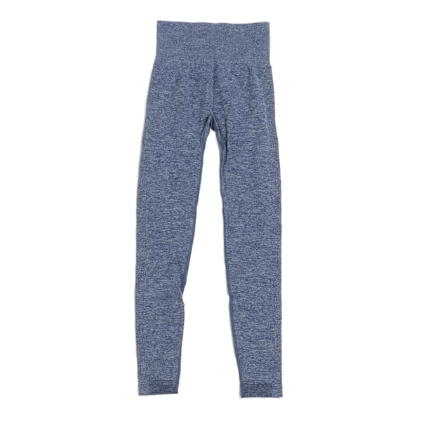 Buttlyft Yoga Byxor Snabbtorkande Bekväma Nylon Stretchiga Leggings för Fitness Löpning Träning Juvelblå M