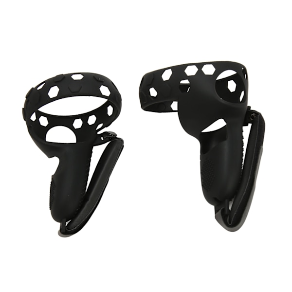 Silikone Controller Cover til Quest 2 Forebygger Skrid og Fald Beskyttende VR Controller Grip Cover med Håndledsrem