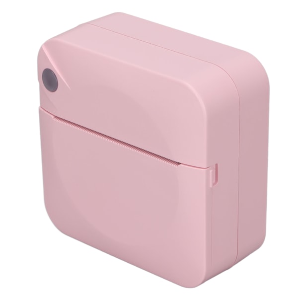 Mini Skriver 200DPI Termisk Papir Ergonomisk Design Oppladbart Batteri Sikker Stabil Bærbar Skriver for Hjemmekontor Rosa