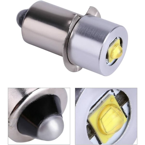 3W 6-24V LED Høj Effekt Lommelygte Pære Udskiftningslamper LED Lommelygte Pære