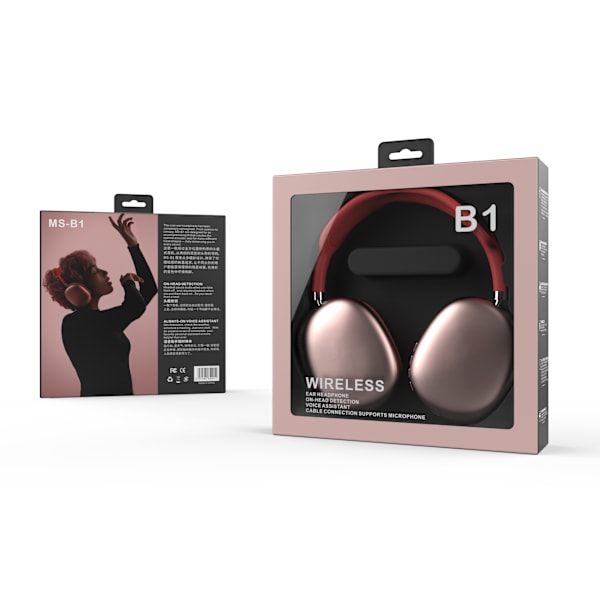 Langattomat korvanapit, Bluetooth-kuulokkeet, sopivat Applelle ja Huawei A:lle Pink