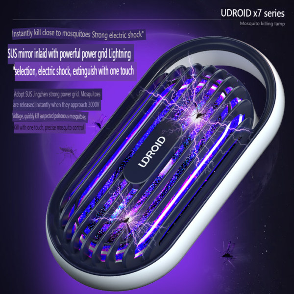 Bug Zapper, Mygg Zapper inomhus utomhus Blue
