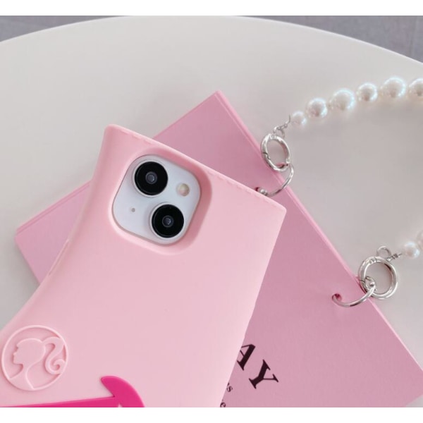 Stötsäkert Barbie högklackat phone case Pink iphone 13
