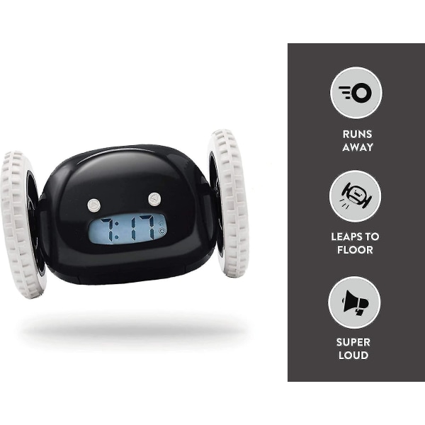 Rörande väckarklocka elektronisk väckarklocka Lazy snooze mobil