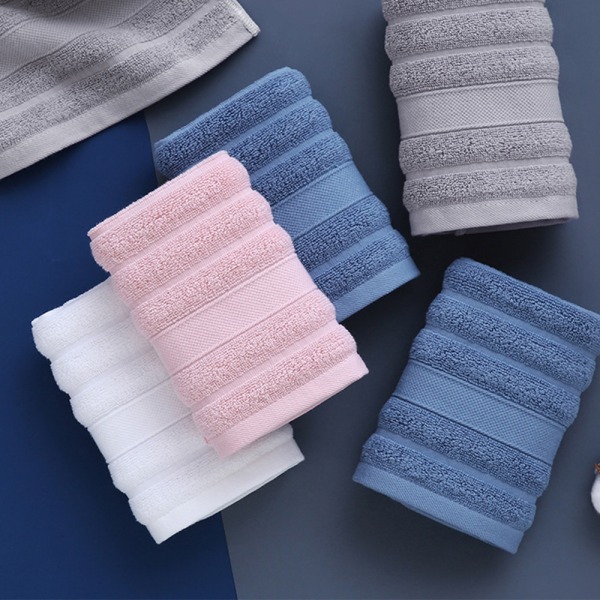 Badhandduksset i bomull - Tjockt och absorberande 3-delat badrum Pink
