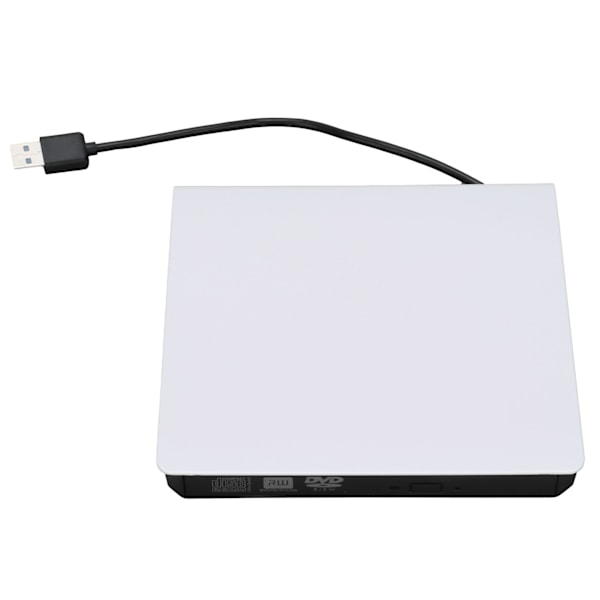 Ulkoinen optinen asema USB3.0 Nopea 5Gb/s Plug and Play Hyvä yhteensopivuus DVD-asema