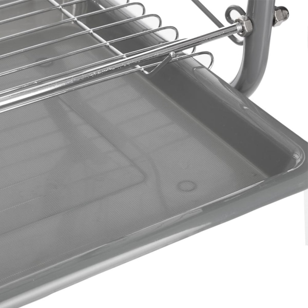 Kromattu metalliastiateline gray