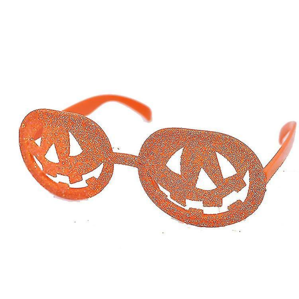 Maskerade Briller Web Kostyme Briller Glitter Pumpkin