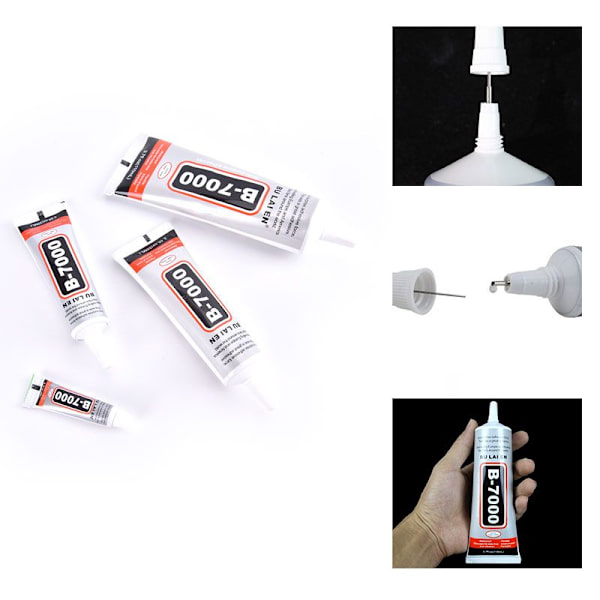 B-7000 Lim Epoxyharpiks Pekskärm Flydende Craft Lim 110mL