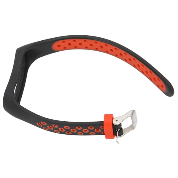 Smart Armband Smartwatch Armband Loop Armband Bicolor Anti Lost för Xiaomi Mi Band 6 5 NFC (Svart Röd)