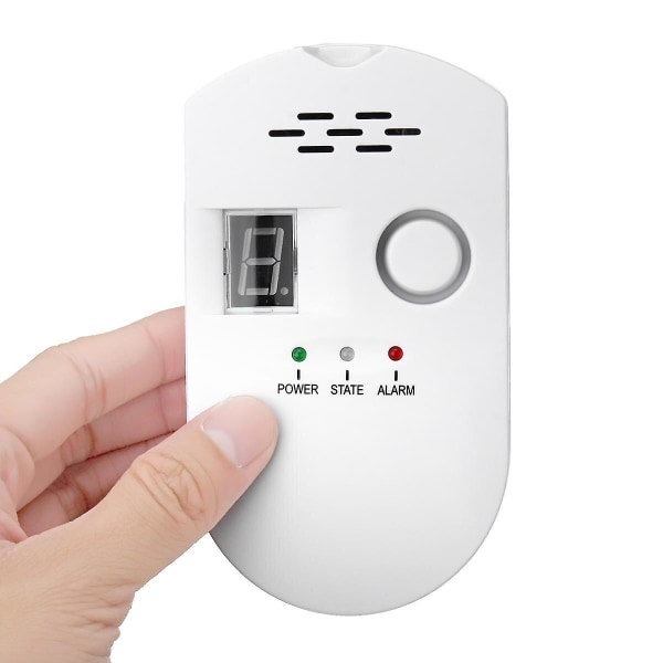 Digital Alarmsensor for lækage af brændbar gas Detektor Propan Butan