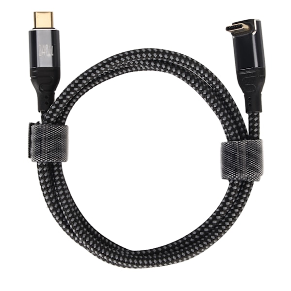 Type C till Type C Datakabel 240W PD3.1 Snabbladdning Överföring för Mobil Tablet Laptop 100cm