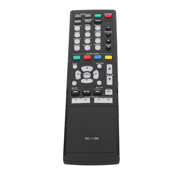 RC1189 Fjärrkontroll Portabel Ersättningskontroll för AVRS710W AVRS720W AVRX1200W AVRS700W