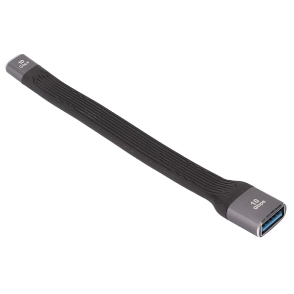 USB3.0 - USB C -sovitin 10 Gbps 2,4 A Kannettava metallinen FPC USB3.0 Naaras - USB C Naaras Jatkojohto