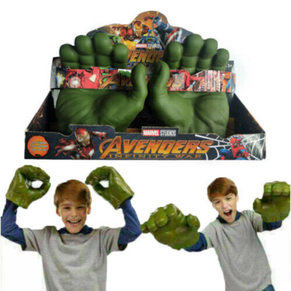 Avengers Hulk Gloves Cosplay Toys Par nävehandskar Märke