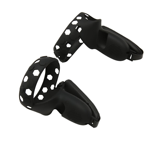 Silikone Controller Cover til Quest 2 Forebygger Skrid og Fald Beskyttende VR Controller Grip Cover med Håndledsrem