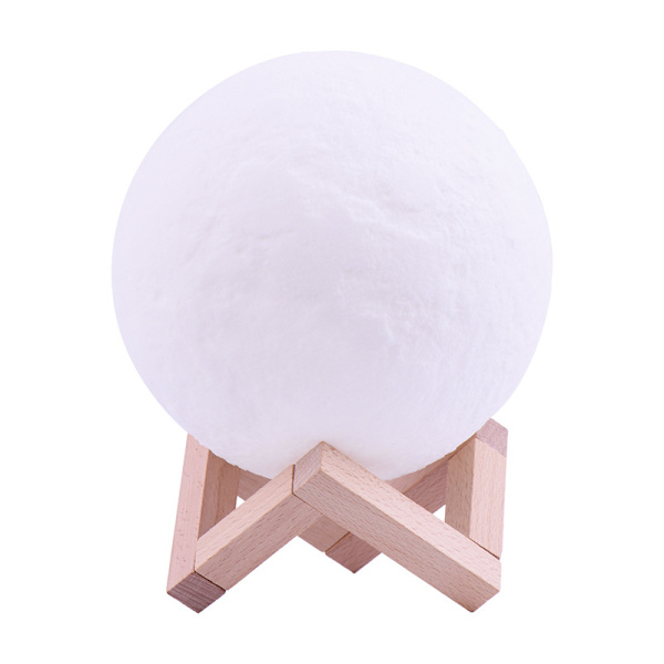 1 stk (15 cm) 3D-månelampe, LED-nattelys dekorativ lampe 16