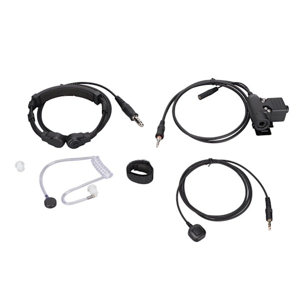 U94 Finger Mic PTT 7.1mm Headset U94 PTT Halsmikrofon Headset for Yaesu Vertex VX6R VX7