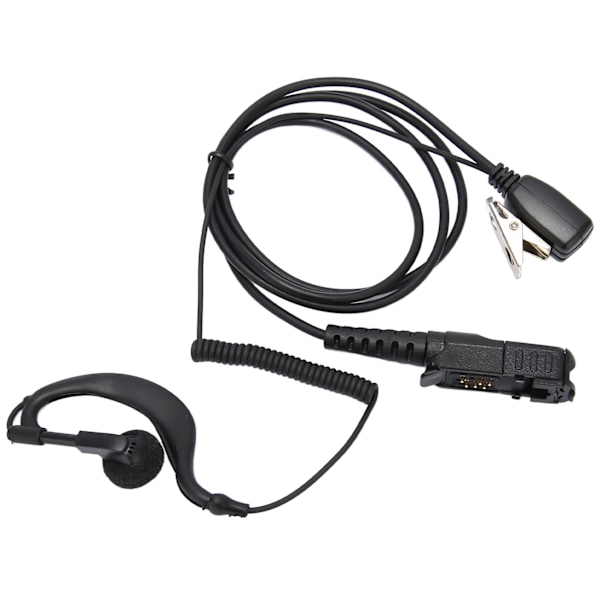 G Formad Hörsnäcka PU Kabel Walkie Talkie Hörsnäcka med Mikrofon PTT för XPR3500e XPR3300 XPR3000 XPR3300e XPR3500 XIR P6620