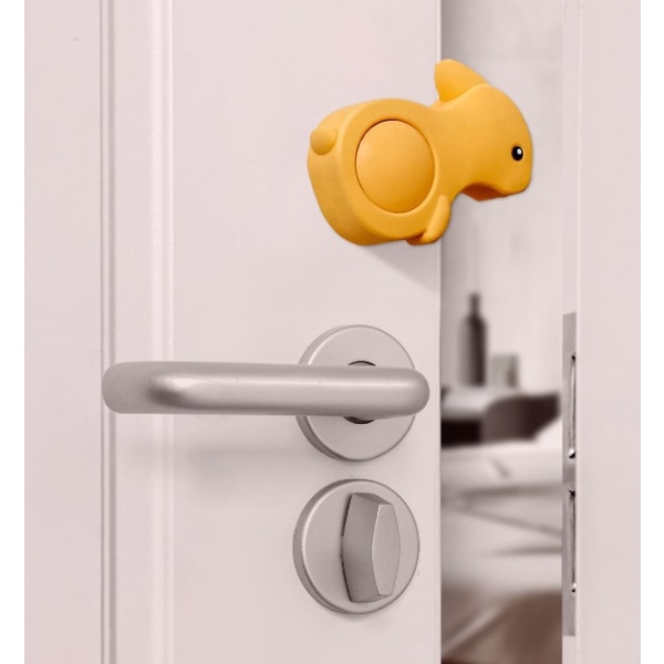 Gul Baby Safety Finger Guard, Kids Dörrstoppare, Baby Accidental Door Lock Protection