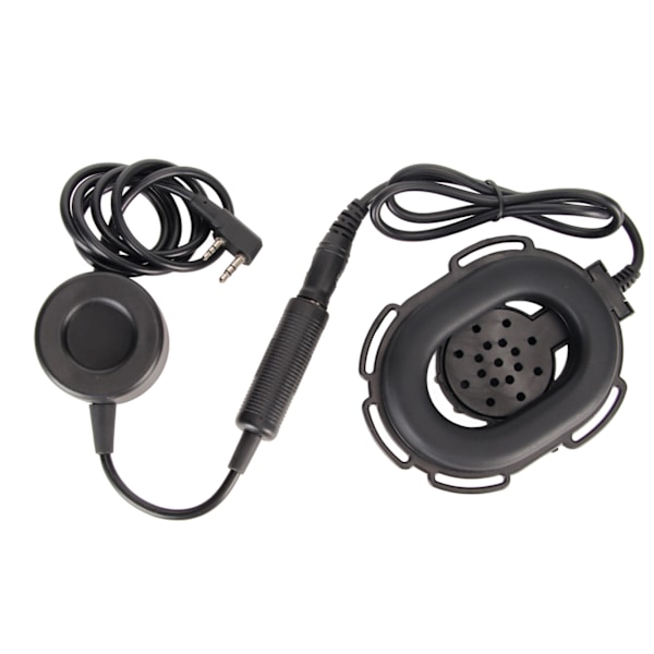 Walkie Talkie Headset med Mikrofon Vandtæt 2 Pin K Stik 2 Vejs Radio Headset med PTT Adapter til Kenwood til HYT til TYT